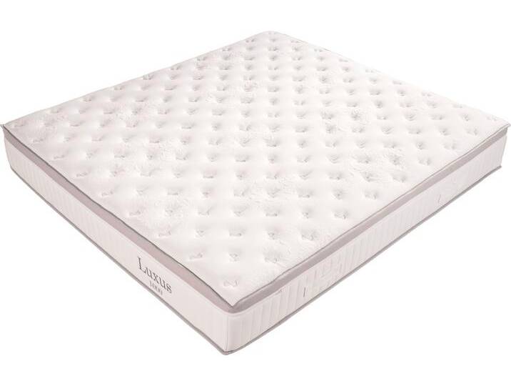 Taschenfederkernmatratze ALINA Luxus TF 1000 Gr. 2, weiß, B:90cm H:31cm L:220cm, Bezug: 99% Polyester, 1% Elasthan. Steppfüllung: 100% Polyester, Matratzen, Matratze mit zusätzlich verstepptem Topper, diverse Größen erhältlich von BAUR