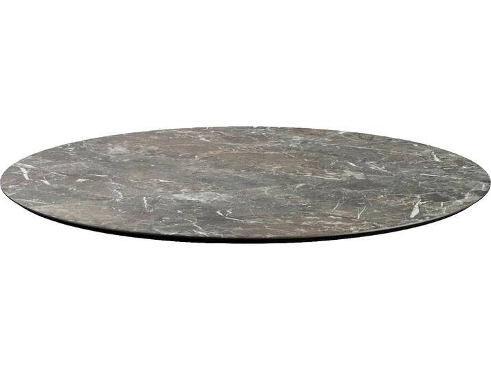 Tischplatte ESSENTIALS, grau (galaxy marble), B:120cm H:1,2cm T:120cm Ø:120cm, Massivholz, Tischplatten, Tischplatte Esstischplatte Esstisch-Zubehör, in verschiedenen Formen und Farben erhältlich von BAUR