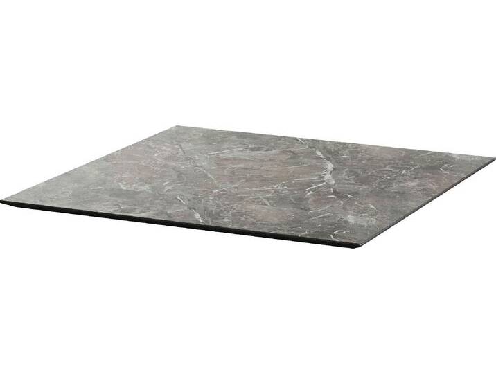 Tischplatte ESSENTIALS, grau (galaxy marble), B:70cm H:1,2cm T:70cm, Massivholz, Tischplatten, Tischplatte Esstischplatte Esstisch-Zubehör, in verschiedenen Formen und Farben erhältlich von BAUR