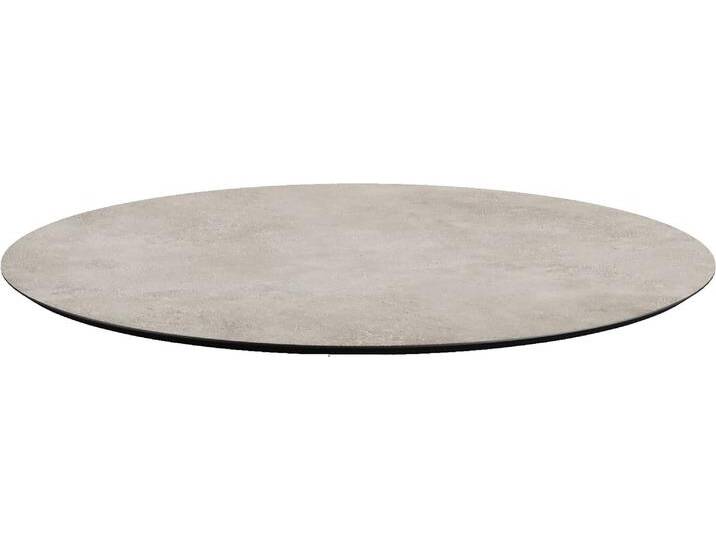 Tischplatte ESSENTIALS, grau (moonstone), B:120cm H:1,2cm T:120cm Ø:120cm, Massivholz, Tischplatten, Tischplatte Esstischplatte Esstisch-Zubehör, in verschiedenen Formen und Farben erhältlich von BAUR
