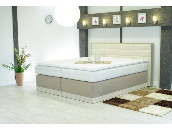 Topper, weiß (altweiß), B:200cm L:200cm, Polyester, WESTFALIA SCHLAFKOMFORT, Topper, Raumgewicht: 35 von BAUR