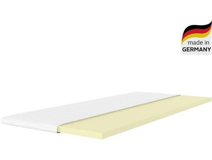 Topper ÄLGDRÖM Tornby Topper 90x200 cm,180x200 cm, in 4 Härtegraden , weiß, B:140cm H:6cm L:200cm, Hybridschaum, Topper, Matratze & Boxspringbett, Allergiker geeignet (Hausstauballergiker) von BAUR