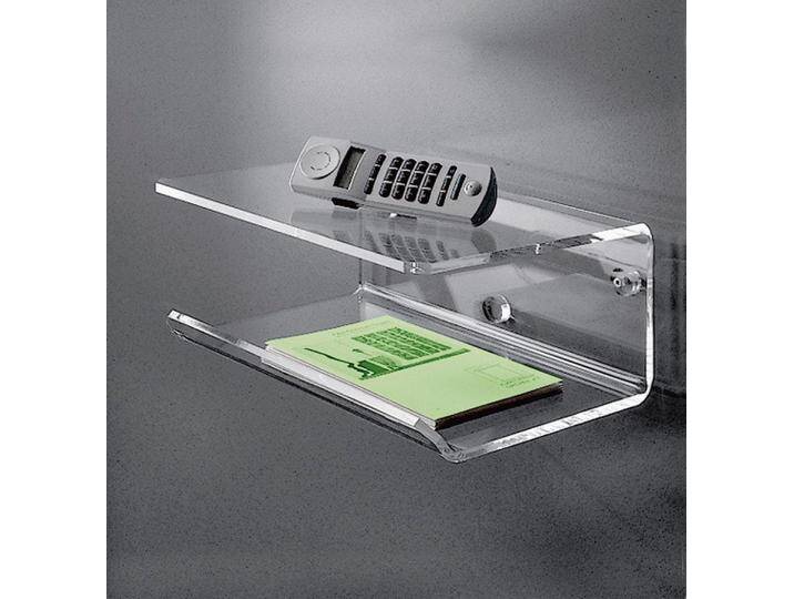 Wandboard PLACES OF STYLE Remus , transparent, B:35cm H:15cm T:28cm, Acrylglas, Regale, aus Acrylglas Wandboard PLACES OF STYLE Remus , transparent, B:35cm H:15cm T:28cm, Acrylglas, Regale, aus Acrylglas von BAUR