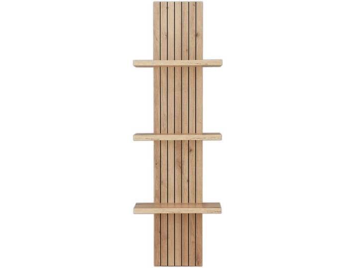 Wandregal INNOSTYLE Core, Wandpaneel Maße B/H/T 38x120x22 cm , braun, B:38cm H:120cm T:22cm, FSC-zertifizierter Holzwerkstoff, Regale, Wandpaneel mit 3 Böden von BAUR