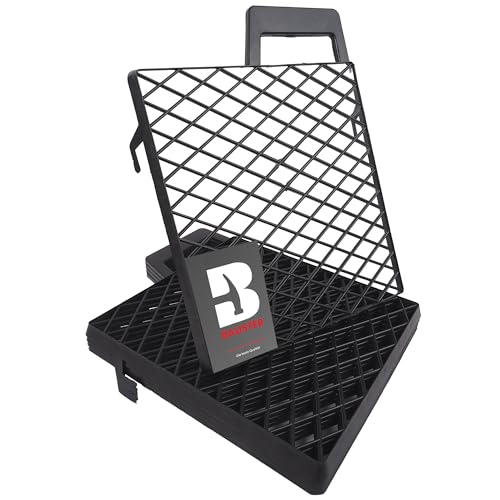 BAUSTER® 5er Set Kunststoff Abstreifgitter 285x265mm Verwendung mit Farbwalzen Malerzubehör Abtropfgitter Farbabstreifer von Bauster