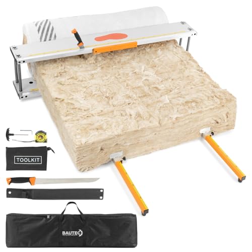 BAUTEC Dämmstoffschneider ISO-QUICKCUT + Softbag, Dämmstoffmesser mit Wellenschliff » optimiert für Rollenware » schneidet Glaswolle, Steinwolle, Mineralwolle, Klemmfilz BAUTEC Dämmstoffschneider ISO-QUICKCUT + Softbag, Dämmstoffmesser mit Wellenschliff » optimiert für Rollenware » schneidet Glaswolle, Steinwolle, Mineralwolle, Klemmfilz von BAUTEC TOOLS EQUIPMENT CONSTRUCTION