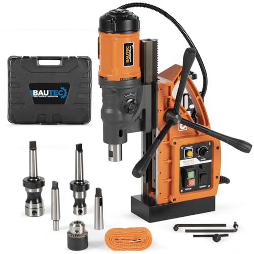 BAUTEC Magnet Kernbohrmaschine » 2.690 W, 18.600 N, max. 620 rpm, 3-Gang Getriebe, Kofferset » Industriequalität für Metallbau » Magnetbohrmaschine BAUTEC Magnet Kernbohrmaschine » 2.690 W, 18.600 N, max. 620 rpm, 3-Gang Getriebe, Kofferset » Industriequalität für Metallbau » Magnetbohrmaschine von BAUTEC TOOLS EQUIPMENT CONSTRUCTION