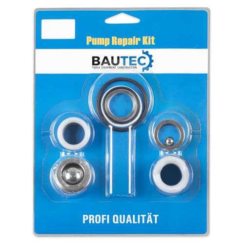 BAUTEC Pump Repair Kit » passend für Airless-Farbsprühgerät 384 (Kolbenpumpe) » Reparatursatz » Ersatzteile » Profi-Qualität von BAUTEC TOOLS EQUIPMENT CONSTRUCTION
