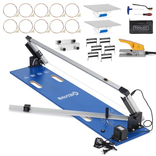BAUTEC Styroporschneider GAZELLE Modell 2 » Tischgerät mit 200 Watt, Schnittlänge 1.300mm » Inkl. 10 Schneidedrähte, Gerüsthalterung, 2 Schleifraspel, Fußschalter » Heißdrahtschneider BAUTEC Styroporschneider GAZELLE Modell 2 » Tischgerät mit 200 Watt, Schnittlänge 1.300mm » Inkl. 10 Schneidedrähte, Gerüsthalterung, 2 Schleifraspel, Fußschalter » Heißdrahtschneider von BAUTEC TOOLS EQUIPMENT CONSTRUCTION