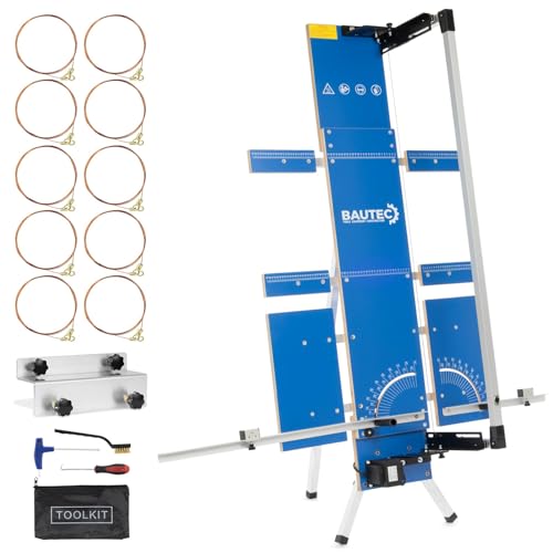 BAUTEC Styroporschneider GAZELLE Modell 7 "Butterfly" » 200 Watt / 1.300mm » Starter-Set inkl. 10 Schneidedrähte, Gerüsthalterung » Heißdrahtschneider von BAUTEC TOOLS EQUIPMENT CONSTRUCTION
