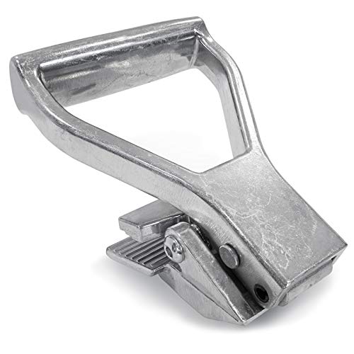 BAUTEC Teppichkralle aus Aluminiumguss zum Entfernen und Spannen von Bodenbelägen wie Teppich und Verlegen von Dachbahnen » Reißklaue Teppichklaue Teppichklammer von BAUTEC TOOLS EQUIPMENT CONSTRUCTION