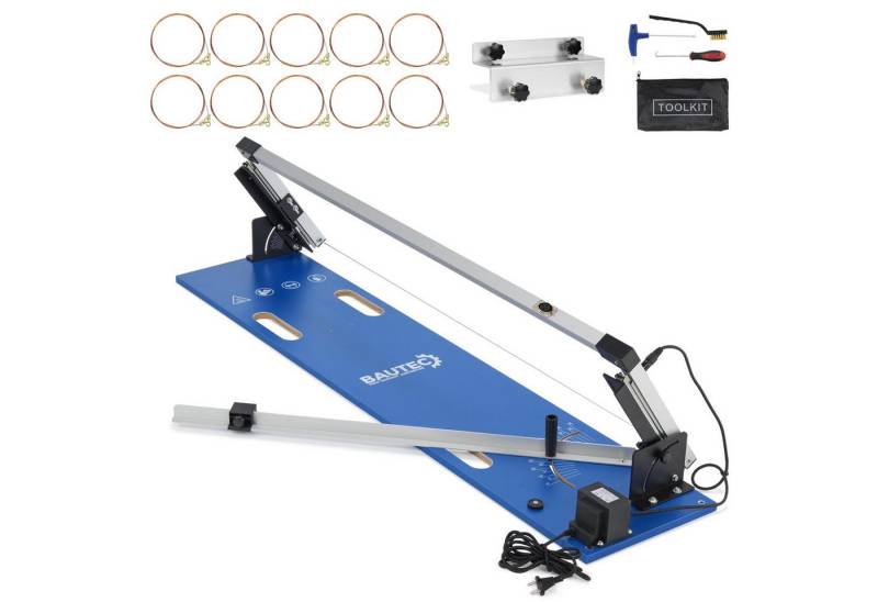 BAUTEC Heißdrahtschneider GAZELLE 2 » Starter-Set (10 Drähte Gerüsthalterung) Styroporschneider, Kombi-Set von BAUTEC