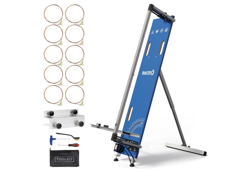 BAUTEC Heißdrahtschneider GAZELLE 2.2 Starter-Set (10 Drähte Gerüsthalterung) Styroporschneider, Kombi-Set von BAUTEC