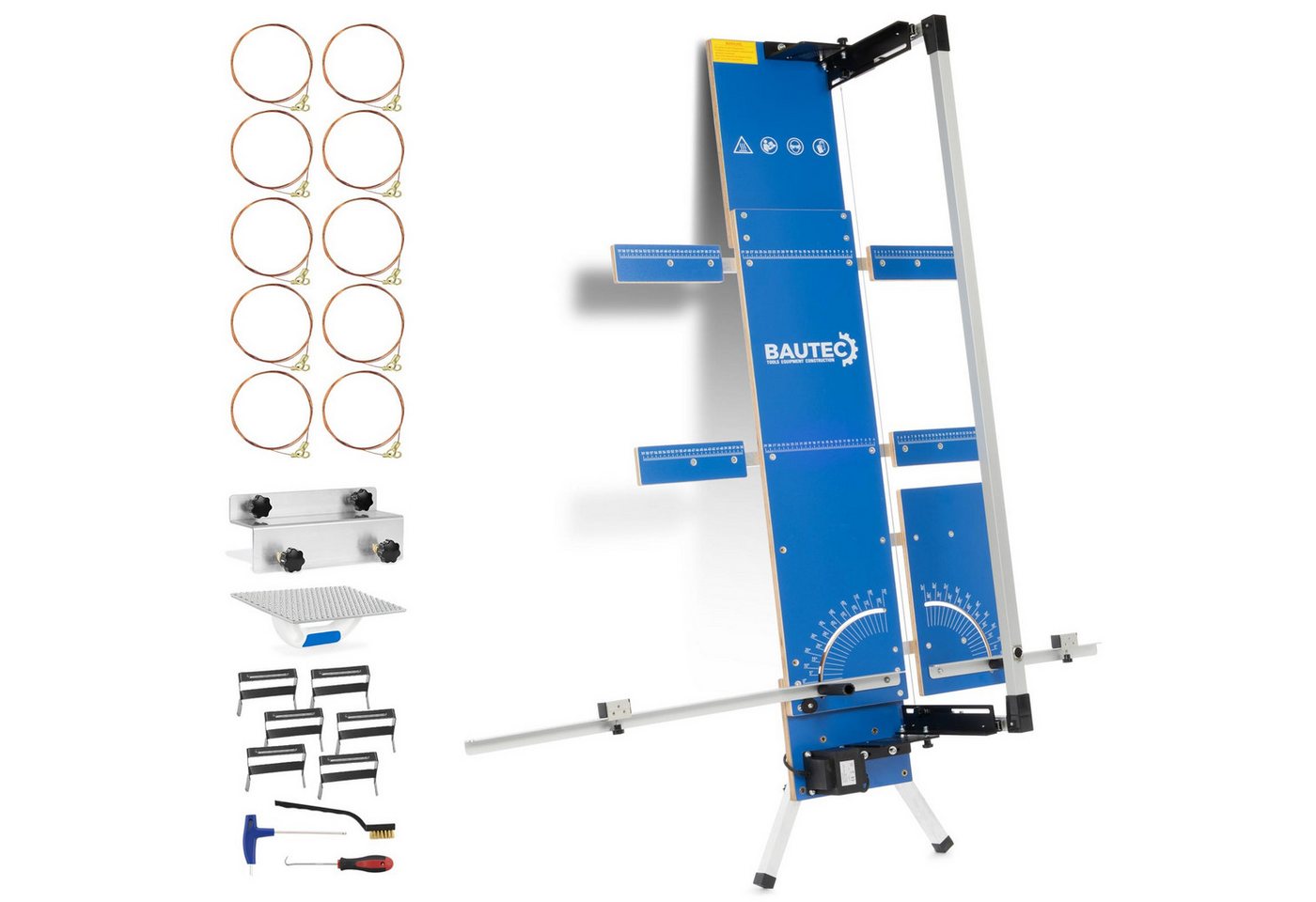 BAUTEC Heißdrahtschneider GAZELLE 4 » 10 Schneidedrähte, Schleifraspel » Styroporschneider, 230 in V, Kombi-Set BAUTEC Heißdrahtschneider GAZELLE 4 » 10 Schneidedrähte, Schleifraspel » Styroporschneider, 230 in V, Kombi-Set von BAUTEC
