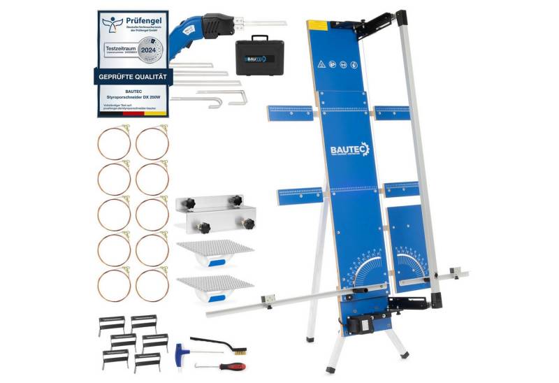 BAUTEC Heißdrahtschneider GAZELLE 6 + PROFI-STYROCUTTER 250W (Dauerbetrieb) » Styroporschneider, Kombi-Set von BAUTEC