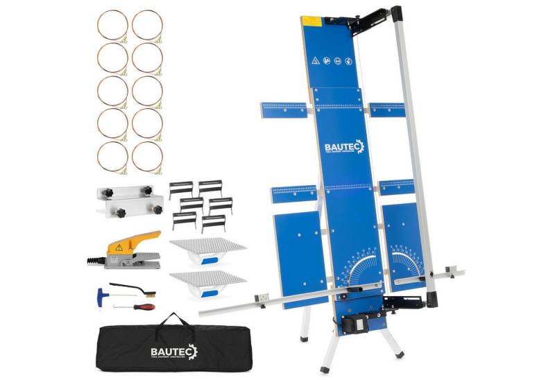 BAUTEC Heißdrahtschneider GAZELLE 7 » 10x Heißdraht, Tasche, Gerüsthalterung » Styroporschneider, 230 in V, Kombi-Set von BAUTEC