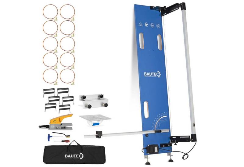 BAUTEC Heißdrahtschneider GAZELLE Mod 2.1 » 200 W » inkl. 10 Drähte, Softbag » Styropor Cutter, Kombi-Set von BAUTEC