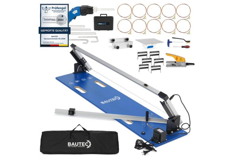 BAUTEC Heißdrahtschneider GAZELLE Modell 2 + STYROCUTTER 250W (Dauerbetrieb) » Premium-Set, Kombi-Set von BAUTEC