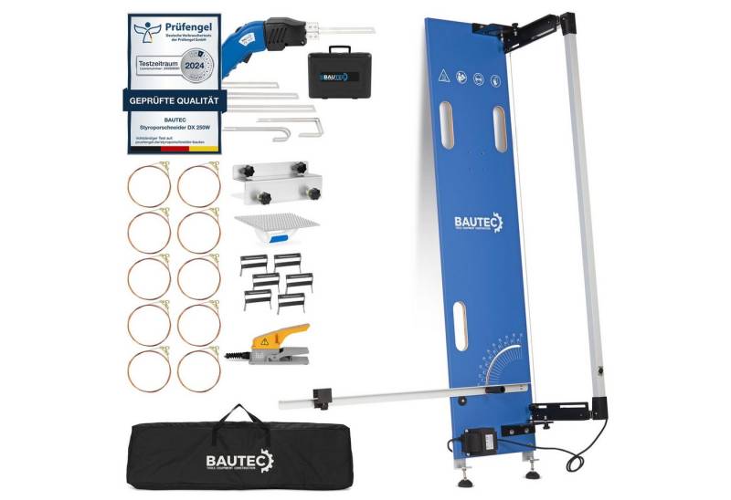BAUTEC Heißdrahtschneider GAZELLE Modell 2.1 + STYROCUTTER 250W (Dauerbetrieb) » Premium-Set, Kombi-Set von BAUTEC