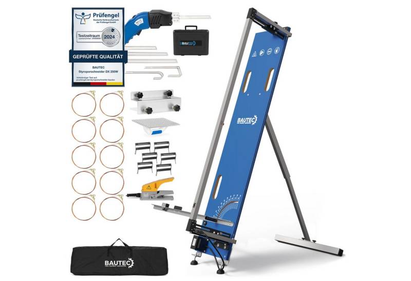 BAUTEC Heißdrahtschneider GAZELLE Modell 2.2 + STYROCUTTER 250W (Dauerbetrieb) » Premium-Set, Kombi-Set von BAUTEC