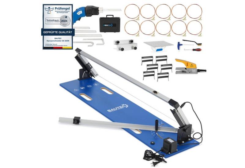 BAUTEC Heißdrahtschneider Set GAZELLE 2 + STYROCUTTER 250W (Dauerbetrieb) » Styroporschneider, Kombi-Set von BAUTEC