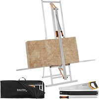 BAUTEC Dämmstoffschneider ISO-BASIC 600 mit Softbag, Standfuß, Auflage 2x 100cm » für handelsübliche Dämmstoffplatten von BAUTEC