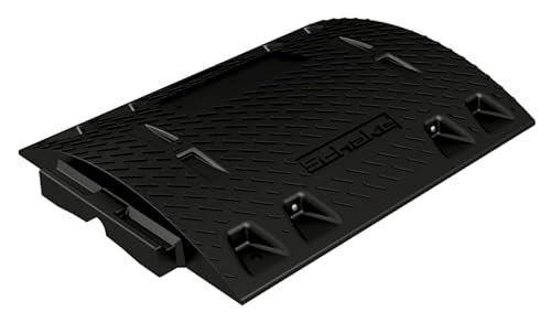 BAUZAUNWELT Bodenschwelle aus Recyclinggummi zum Aufdübeln oder Ankleben - Mittelstück schwarz, Höhe 60 mm BAUZAUNWELT Bodenschwelle aus Recyclinggummi zum Aufdübeln oder Ankleben - Mittelstück schwarz, Höhe 60 mm von Bauzaunwelt