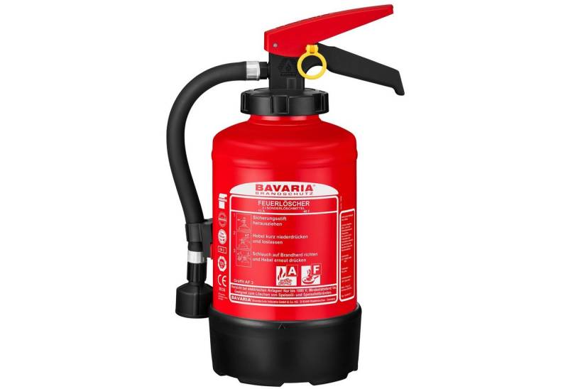 BAVARIA Brandschutz Schaum-Feuerlöscher Graffit AF 3, Fluorfreies Spezialschaummittel, Fettbrandfeuerlöscher von BAVARIA Brandschutz