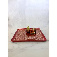 Servierplatte, Tablett, Keramikplatte, Keramiktablett, Dekorative Platte, Dekoratives Weihnachtsgeschenk, Gastgeschenk, Hochzeitsgeschenk von BAYCLAY