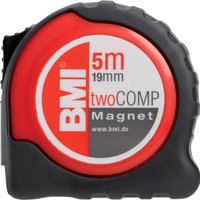 BMI - Taschenbandmaß twoCOMP m 3mx16mm weiß von BMI