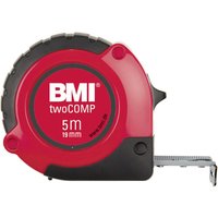 Taschenbandmaß twoCOMP 5mx19mm weiß BMI von BMI