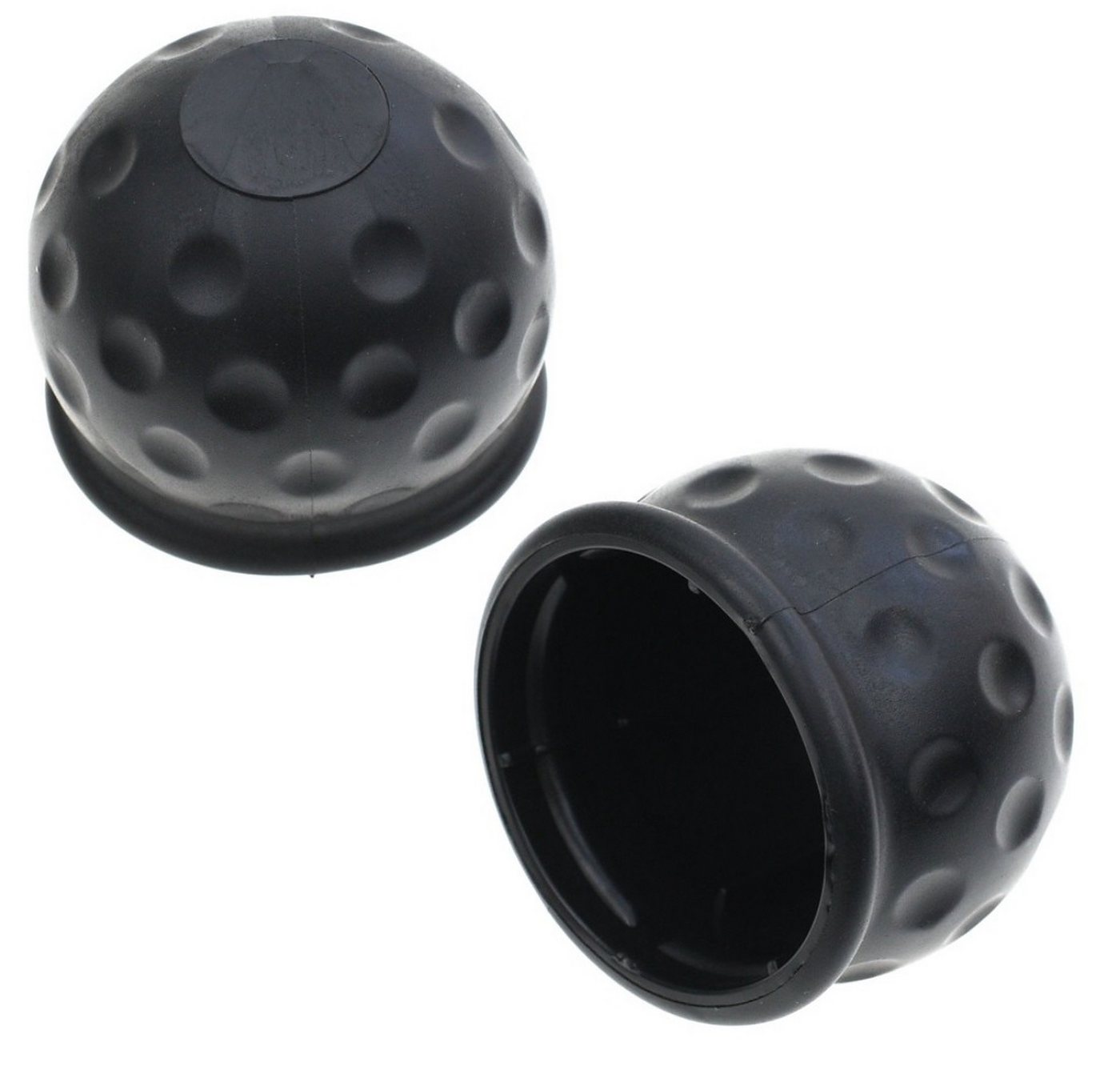 BAYLI Abdeckkappe 2 x Anhängerkupplung Schutzkappe Gummi, AHK Kappe in Golfball-Form BAYLI Abdeckkappe 2 x Anhängerkupplung Schutzkappe Gummi, AHK Kappe in Golfball-Form von BAYLI