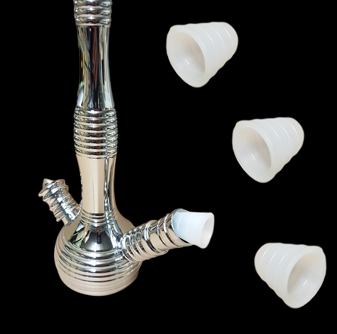 BAYLI Anzündkamin Bayli 4er Set Schlauchdichtungen Shisha, Universal Dichtung für Wasse BAYLI Anzündkamin Bayli 4er Set Schlauchdichtungen Shisha, Universal Dichtung für Wasse von BAYLI