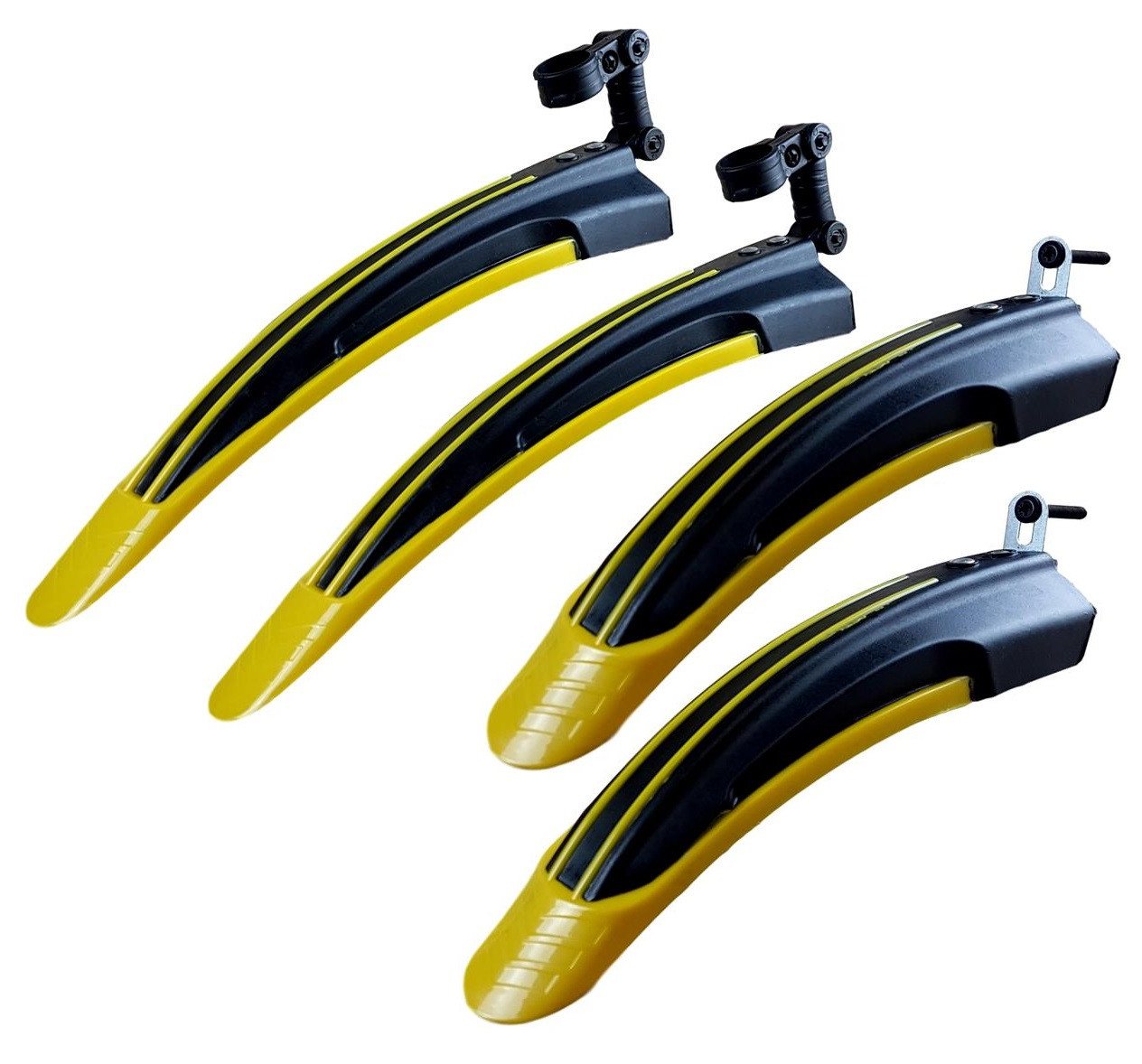BAYLI Bilderrahmen 2 x Fahrradschutzblech Set für vorne & hinten, Kunststoff Kotflügel BAYLI Bilderrahmen 2 x Fahrradschutzblech Set für vorne & hinten, Kunststoff Kotflügel von BAYLI