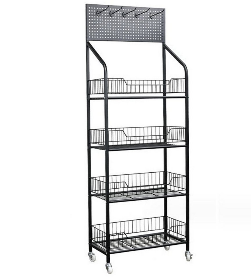 BAYLI Mehrzweckregal Ladenregale Einzelhandel - 140x50x27 cm Supermarktregale - Verkaufsreg BAYLI Mehrzweckregal Ladenregale Einzelhandel - 140x50x27 cm Supermarktregale - Verkaufsreg von BAYLI
