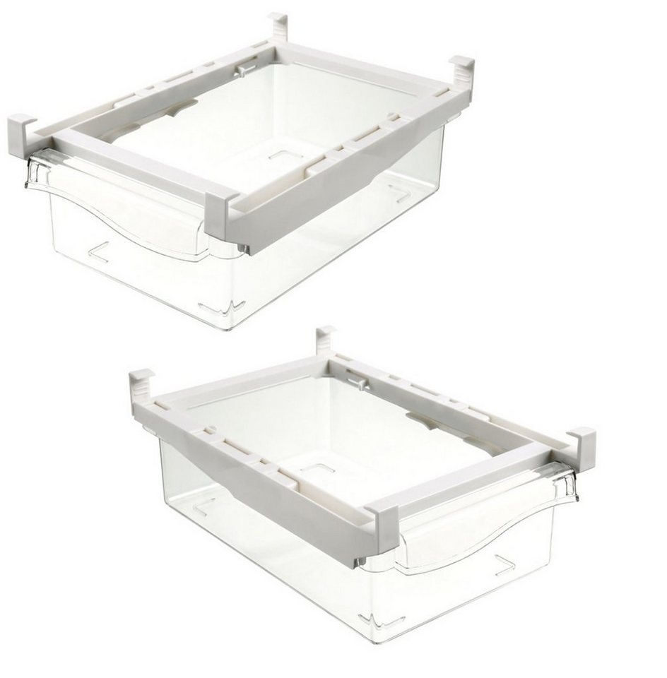 BAYLI Pizzaschneider 2er Set Universal Kühlschrank Behälter Kunststoff - Zusatz Schublade BAYLI Pizzaschneider 2er Set Universal Kühlschrank Behälter Kunststoff - Zusatz Schublade von BAYLI