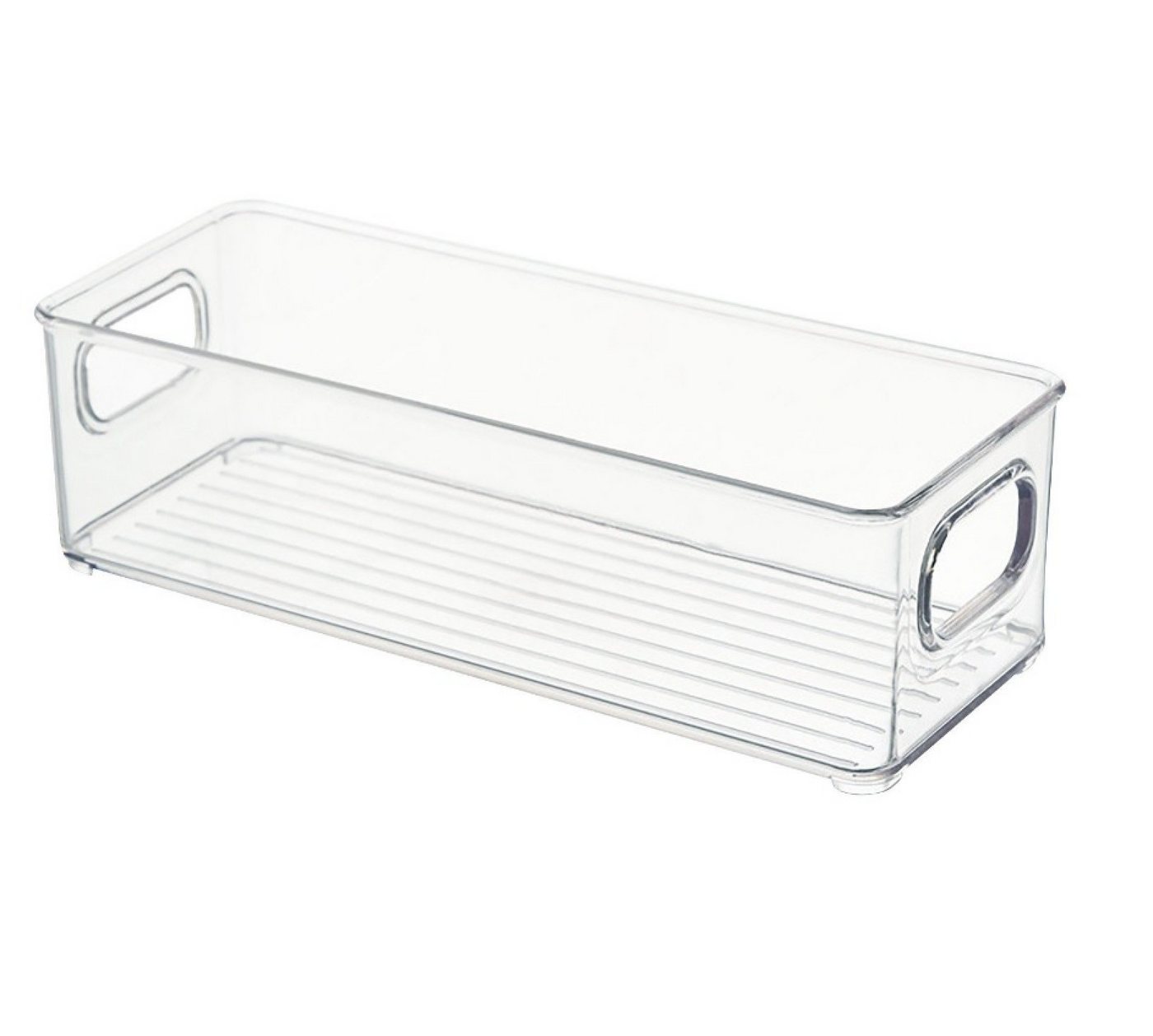 BAYLI Pizzaschneider Kühlschrank Organizer Stapelbar, 255x10x75 mm Aufbewahrungsbox für von BAYLI