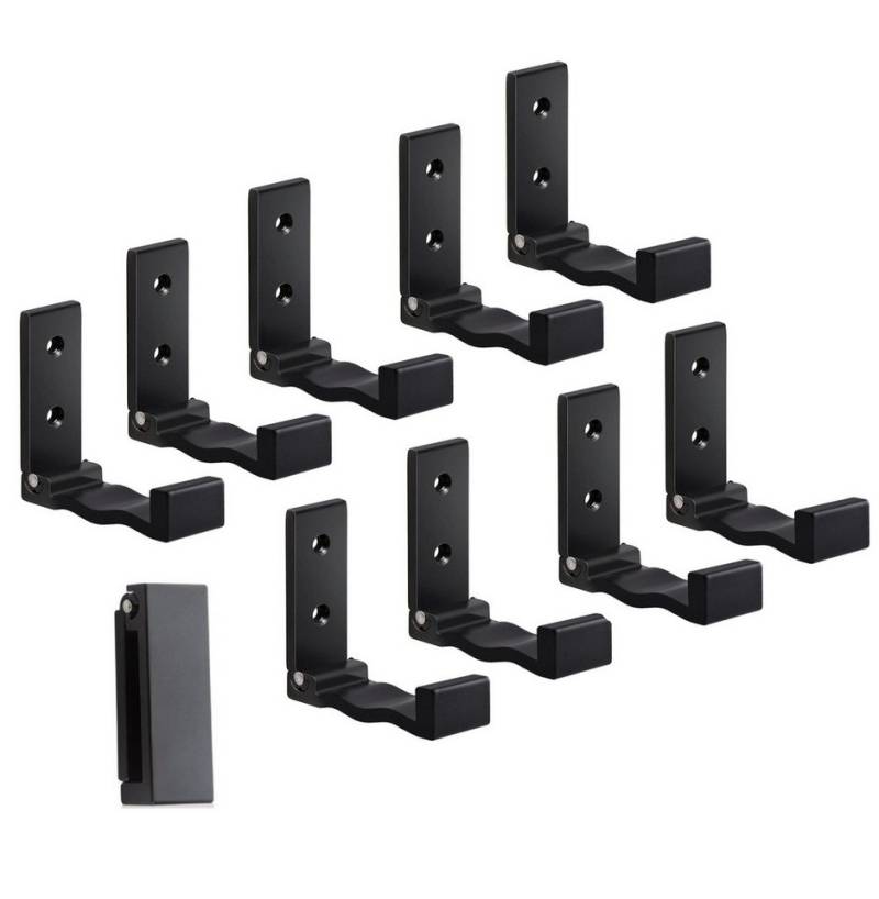 BAYLI Regal 10 Stück multifunktionaler Klapphaken, Faltbare Wandhaken, 90° Grad von BAYLI