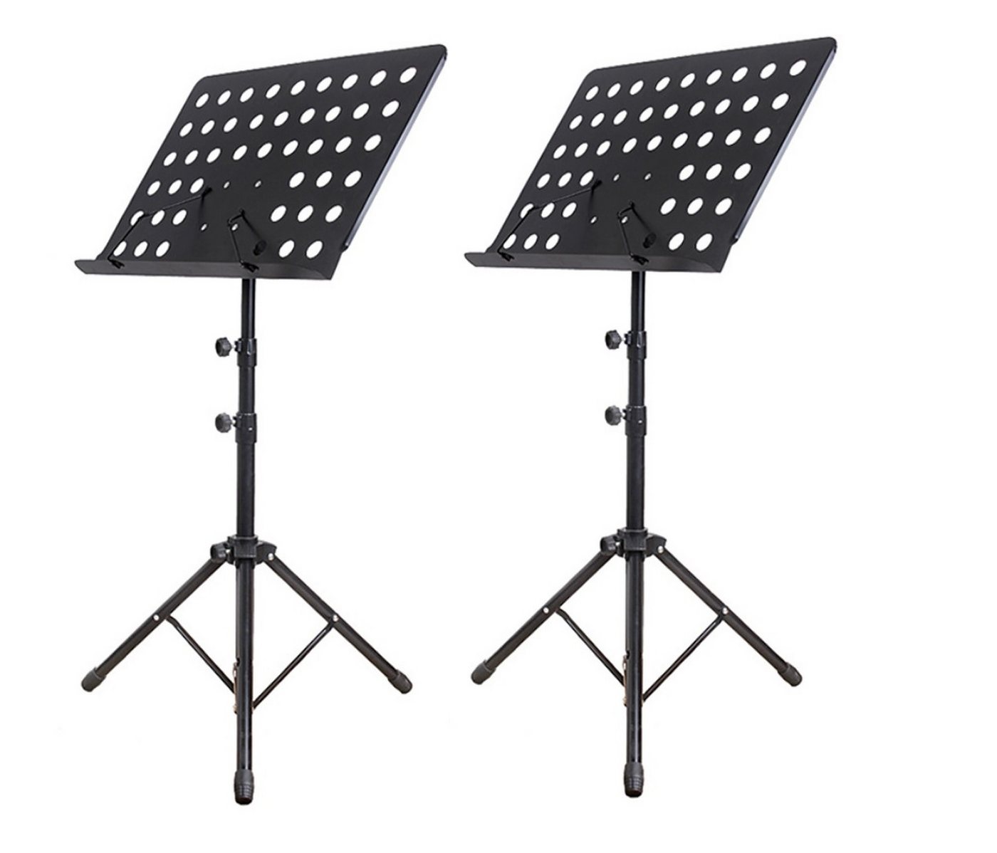 BAYLI Regal 2er Set Musikständer in Schwarz, 50 - 165cm höhenverstellbarer Notens BAYLI Regal 2er Set Musikständer in Schwarz, 50 - 165cm höhenverstellbarer Notens von BAYLI