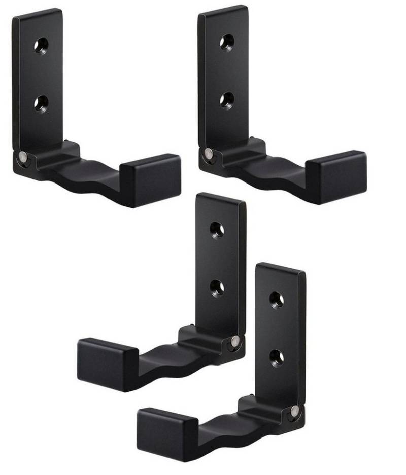 BAYLI Regal 4er Set multifunktionaler Klapphaken, Faltbare Wandhaken, 90° Grad von BAYLI
