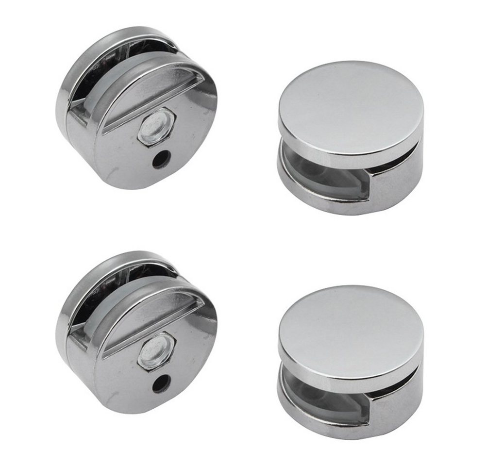 BAYLI Regal Spiegelaufhängung Clips, 4 x Spiegelklammern, Spiegelhalterung - BAYLI Regal Spiegelaufhängung Clips, 4 x Spiegelklammern, Spiegelhalterung - von BAYLI