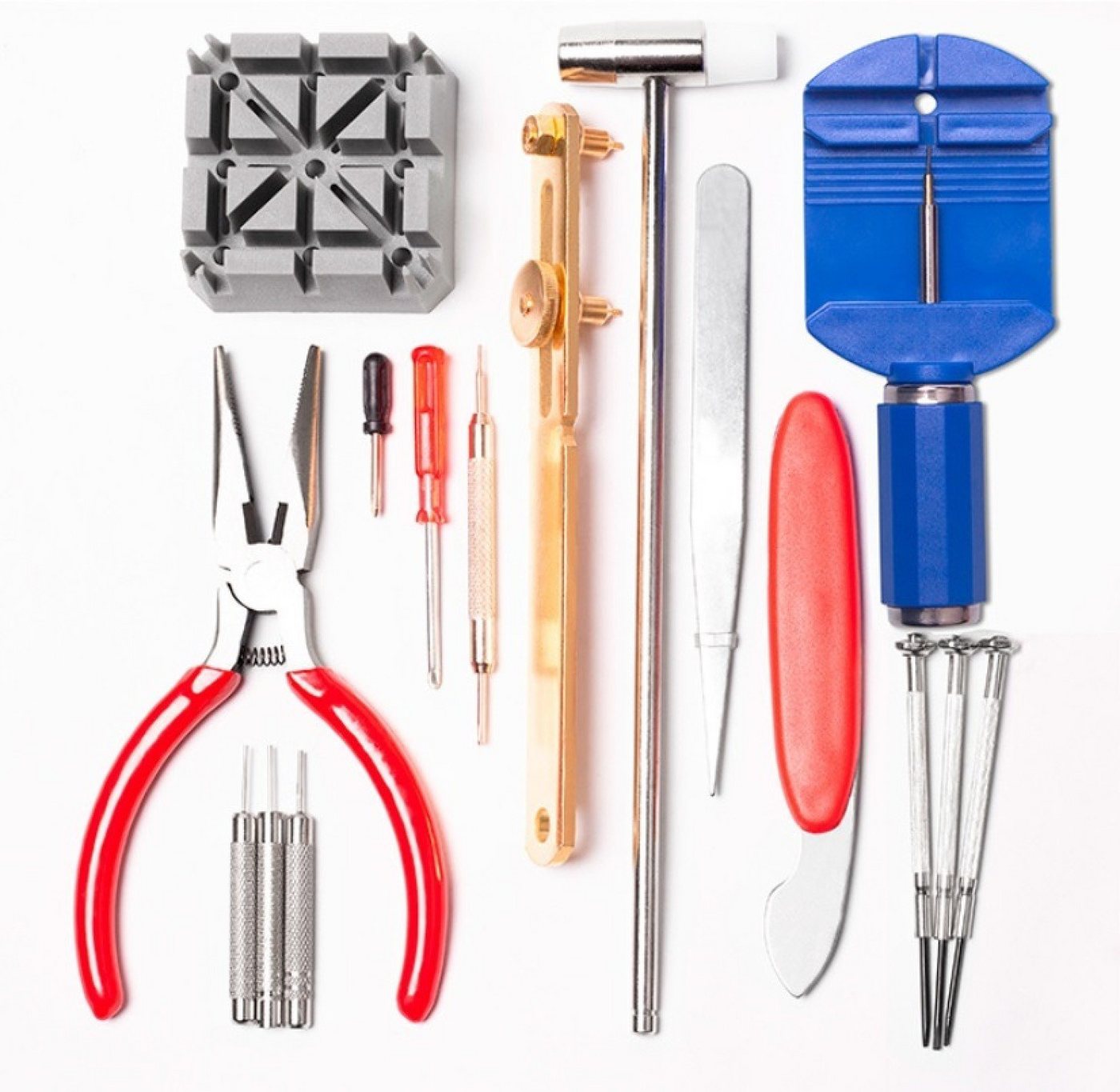 BAYLI Werkzeugkoffer 16 teiliges Uhrmacherwerkzeug Set, Werkzeug Uhren und Schmuck Reparatu BAYLI Werkzeugkoffer 16 teiliges Uhrmacherwerkzeug Set, Werkzeug Uhren und Schmuck Reparatu von BAYLI