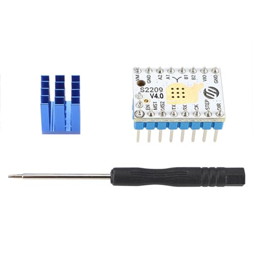 BAYORE 1Set TMC2209 V4.0 Schrittmotortreiber Für 3D Drucker Mit Kühlkörper Mikroschritte Strom 2 8APeak Für Reprap Ramps1.4MKS TMC2209 V4.0 Schrittmotor von BAYORE