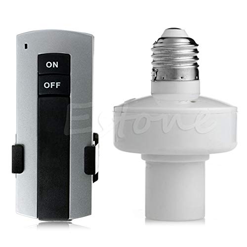 BAYORE Heisse E27-Schraube Fernbedienung Licht Lampenfassung Sockel Schalter Beleuchtung Tischlampe Schreibtischlampe Kugelclip Schrank Projektor Nachtlicht LED Glühbirne Lichtröhre BAYORE Heisse E27-Schraube Fernbedienung Licht Lampenfassung Sockel Schalter Beleuchtung Tischlampe Schreibtischlampe Kugelclip Schrank Projektor Nachtlicht LED Glühbirne Lichtröhre von BAYORE