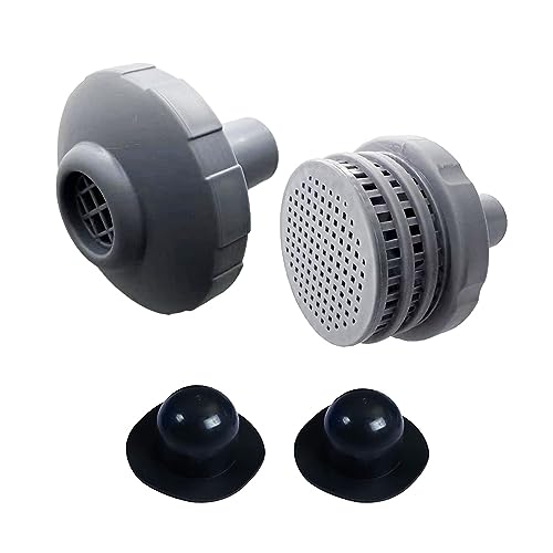 BAYORE Pool Sprinkler Anschluss Set Für 25022E 4000 11070 11072 12364 Schwimmbad Mit Auslasssieb Und Einlassdüsenventilen Stecker Poolschlauch Verbindungsset Saugschlauch Adapter Kunststoff von BAYORE