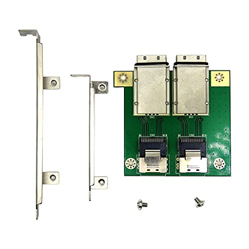 BAYORE SAS26p SFF-8087-zu SFF-8088-Adapterplatine In PCI Halterung. SAS36P-26P PCI Server Array Karte SFF8087-8088 Sff-8087-zu Sff-8088-Adapter von BAYORE