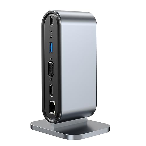 BAYORE Typ C Hub VGA USB 3.0x4 RJ45 + + 3.5 + PD 100 W Dockingstation 12 In 1 Für Laptop Aluminium USB C Adapter Typ C Hub Ethernet Mit 100 M Ethernet PC PD BAYORE Typ C Hub VGA USB 3.0x4 RJ45 + + 3.5 + PD 100 W Dockingstation 12 In 1 Für Laptop Aluminium USB C Adapter Typ C Hub Ethernet Mit 100 M Ethernet PC PD von BAYORE