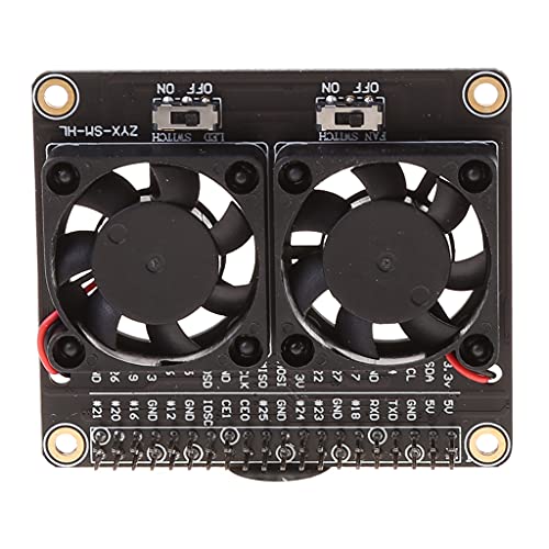 Für 4B GPIO Erweiterungsplatine Ice Turbo Lüfter Mit LED Licht Für 4 Modell B/3B+/3B Modul USB Lüfter Für 4B GPIO Erweiterungsplatine Ice Turbo Lüfter Mit LED Licht Für 4 Modell B/3B+/3B Modul USB Lüfter von BAYORE