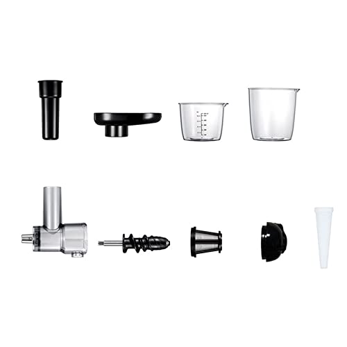 Slow Juicer Teile für SM-50BC SM-50R SM-50TQ SM-50BL SM-50BK Standmixer Masticating Edelstahl 304 Filter Slow Juicer Kit Entsafter Aufsatz für Mixer Entsafter Kit von BAYORE
