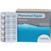 250 Bayrol Testtabletten Phenol Red pH-Wert für Pooltester von BAYROL